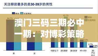 澳门三码三期必中一期:对博彩策略的深度洞察与市场分析
