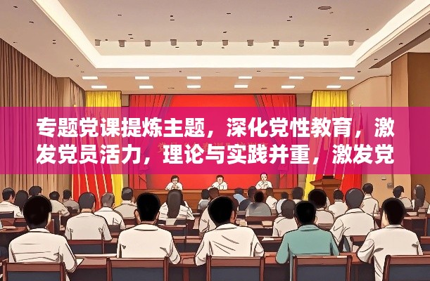 专题党课提炼主题，深化党性教育，激发党员活力，理论与实践并重，激发党员新活力