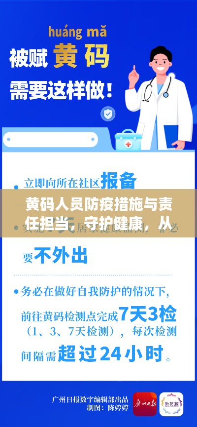 黄码人员防疫措施与责任担当，守护健康，从我做起